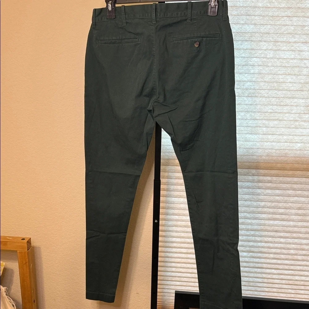 J. Crew Dark Green Chinos